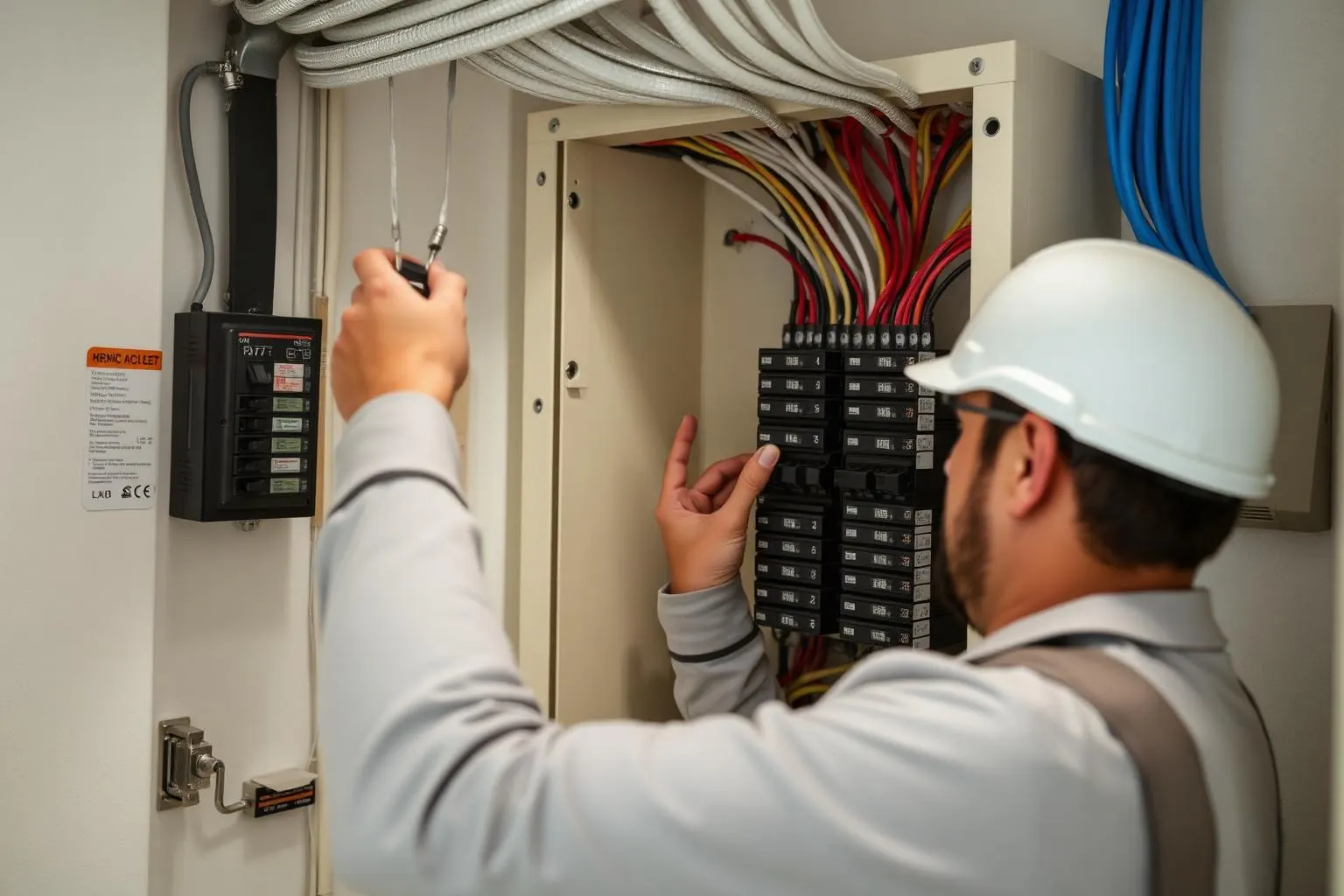 MEP contractor in Dubai and UAE — electromechanical works by INFRAMEX