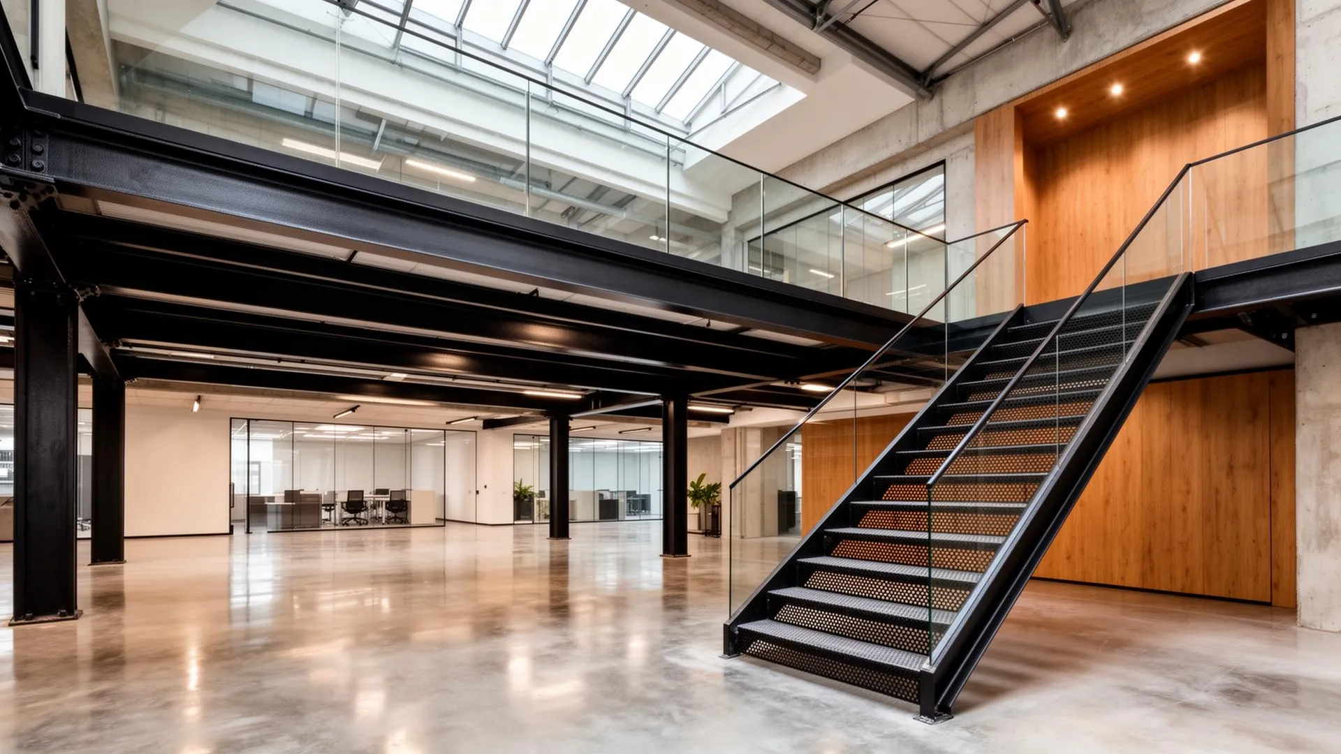 Mezzanine floor fabrication and installation contractors in Dubai and UAE — INFRAMEX