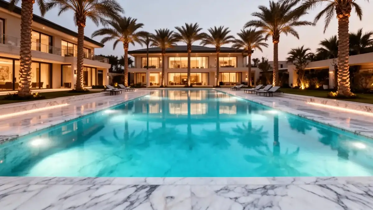 Swimming pool maintenance in Dubai — water chemistry and AMC by INFRAMEX