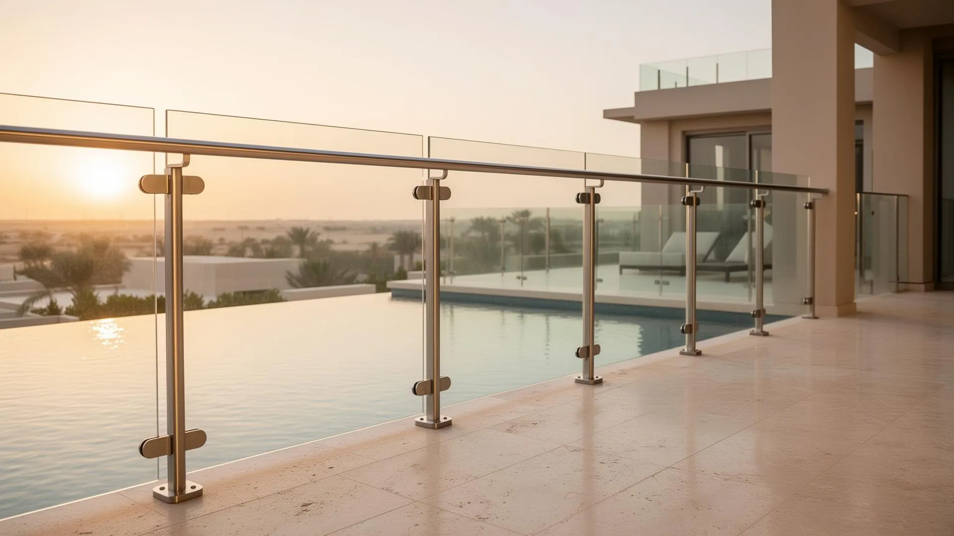 Staircase, handrail and glass railing fabrication contractors in Dubai and UAE — INFRAMEX