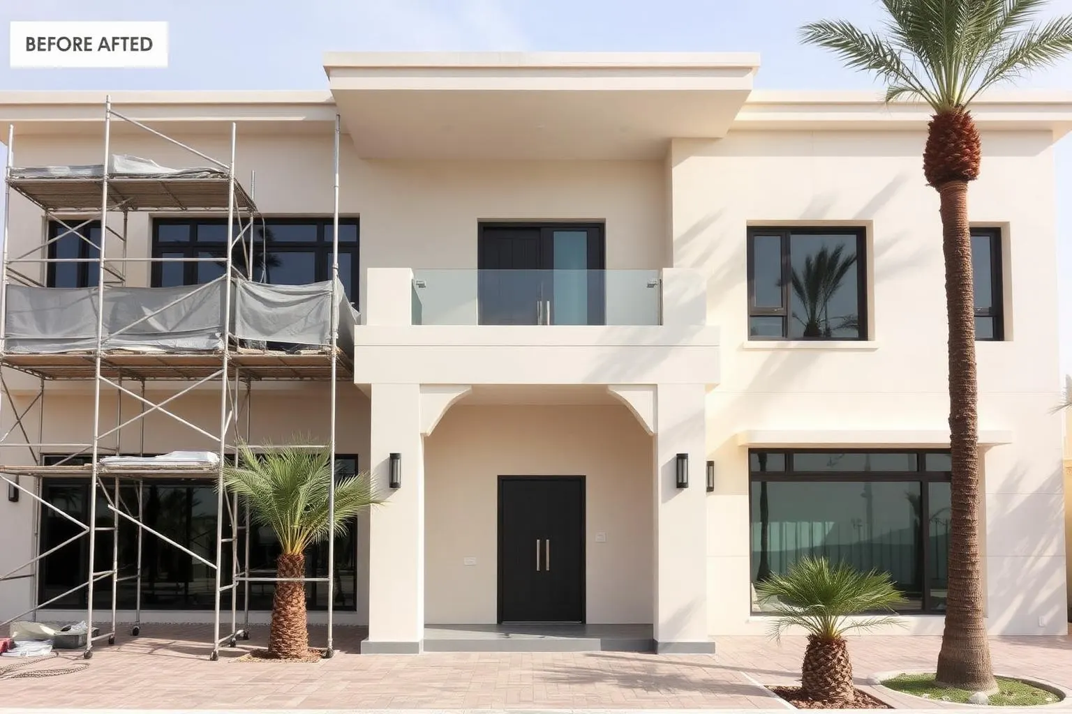 Flooring and tiling contractors in Dubai and UAE — porcelain & stone by INFRAMEX